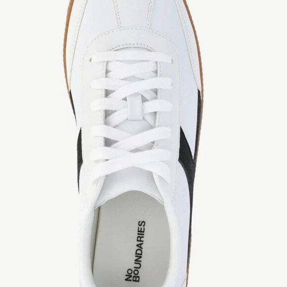 No Boundaries Women's Lace Up Sport Sneakers, Wide Width Size 8.5 - Picture 3 of 6